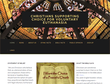 Tablet Screenshot of christiansforve.org.au